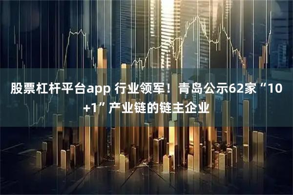 股票杠杆平台app 行业领军！青岛公示62家“10+1”产业链的链主企业